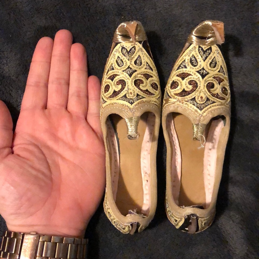 COPY - Vintage Handmade Embroidered Shoes